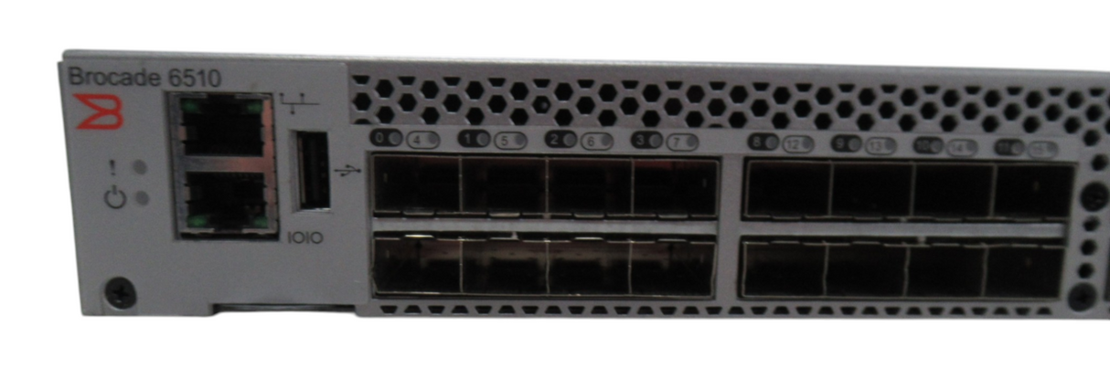 Dell Brocade 6510 48x 16Gb SFP+ (24-Active Switch F2B DL-6510-24-8G-F P5H2C