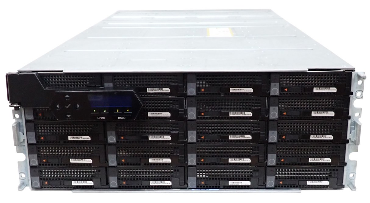 Dell EMC Isilon Hybrid 60-Bay 4-Node NAS Storage Chassis + 20x Caddies H500 H700