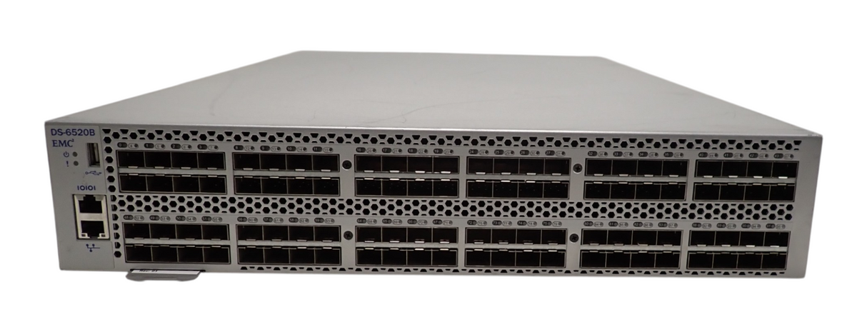 Brocade EMC DS-6520B 96x 16Gb FC Port Switch B2F 72x Active Ports W/ Licences