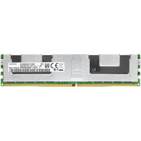 Samsung 64GB 4DRx4 PC4-2400T DDR4-19200 288Pin ECC REG LRDIMM M386A8K40BM1-CRC
