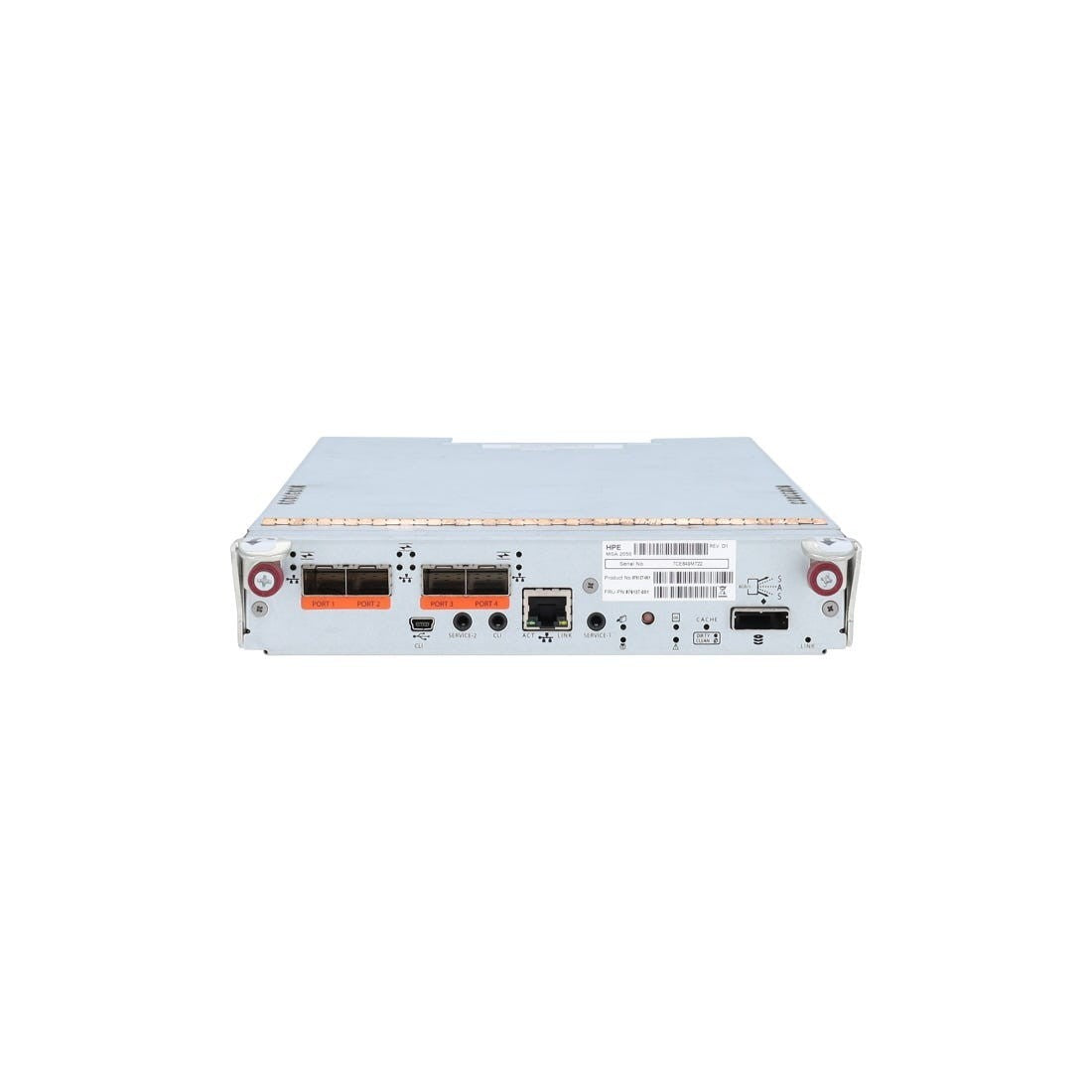 HPE MSA 2050 4 Port 8/16G Fibre Channel iSCSI 10GbE Node Controller 876127-001